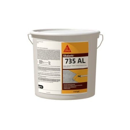Sika Sikalastic 735AL Aliphatic Traffic-Bearing Top Coat Gray 5 Gallon 189338